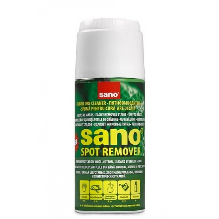 Спрей пятновыводитель Sano Spot Remover, 170 мл - 